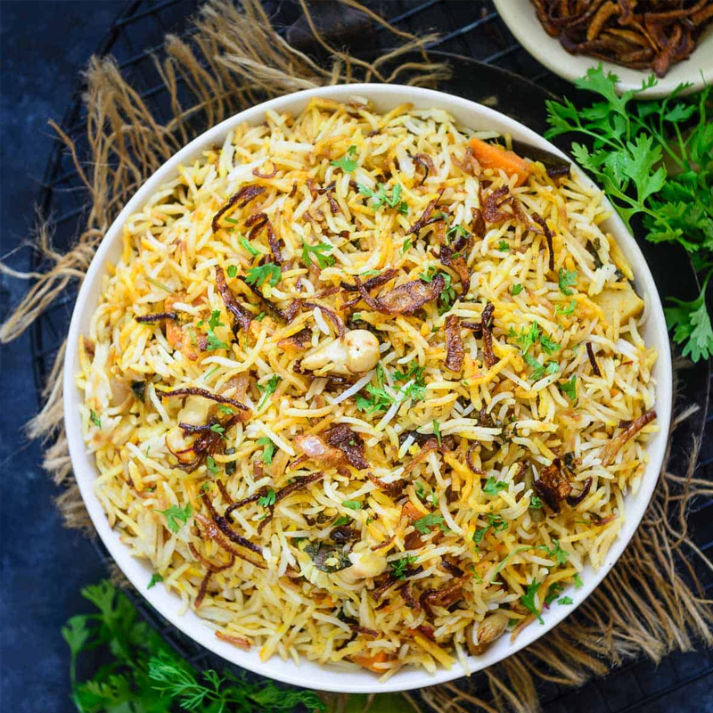 VEGETABLE BIRYANI